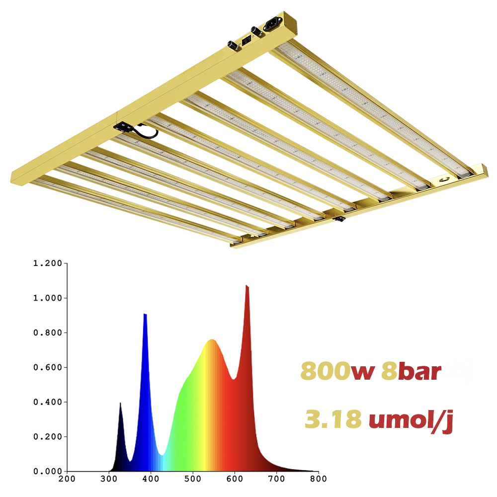 Grow Light Led - ไฟปลูกต้นไม้ TIDESTAR 800w UV/IR LED สเปกตรัมเต็ม
