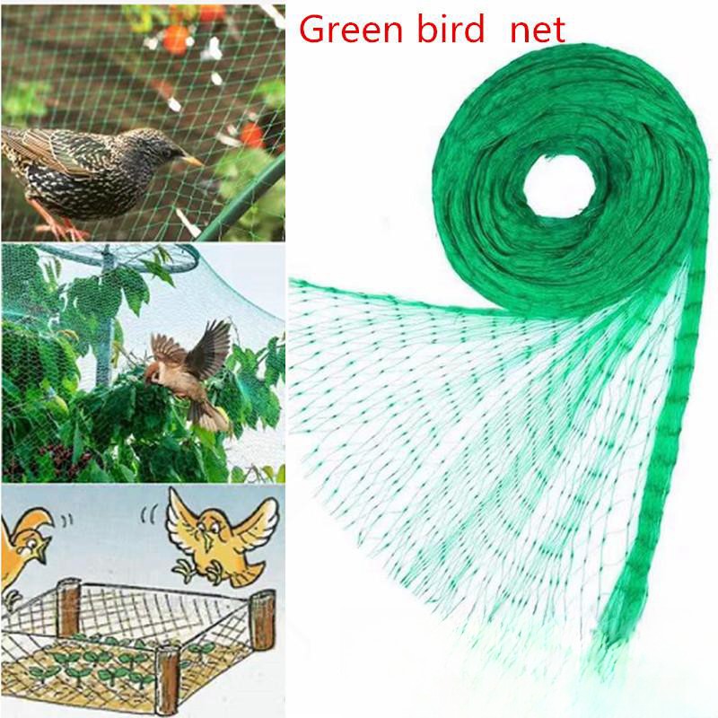 Plant Sensor - ตาข่ายคลุมสวน 5/10 เมตร สีเขียว ตาข่ายถักป้องกันพืช ผลไม้
