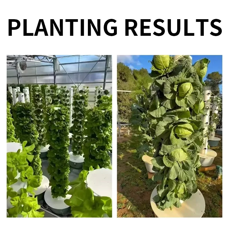 Hydroponic Tower - ชุดอุปกรณ์ปลูกพืชแบบไฮโดรโปนิกส์ 9 ชั้น, ชั้นวางสำหรับปลูกพืชบนระเบียง, ระบบปลูกพืชแนวตั้งในร่ม, ระบบหมุนเวียนน้ำ