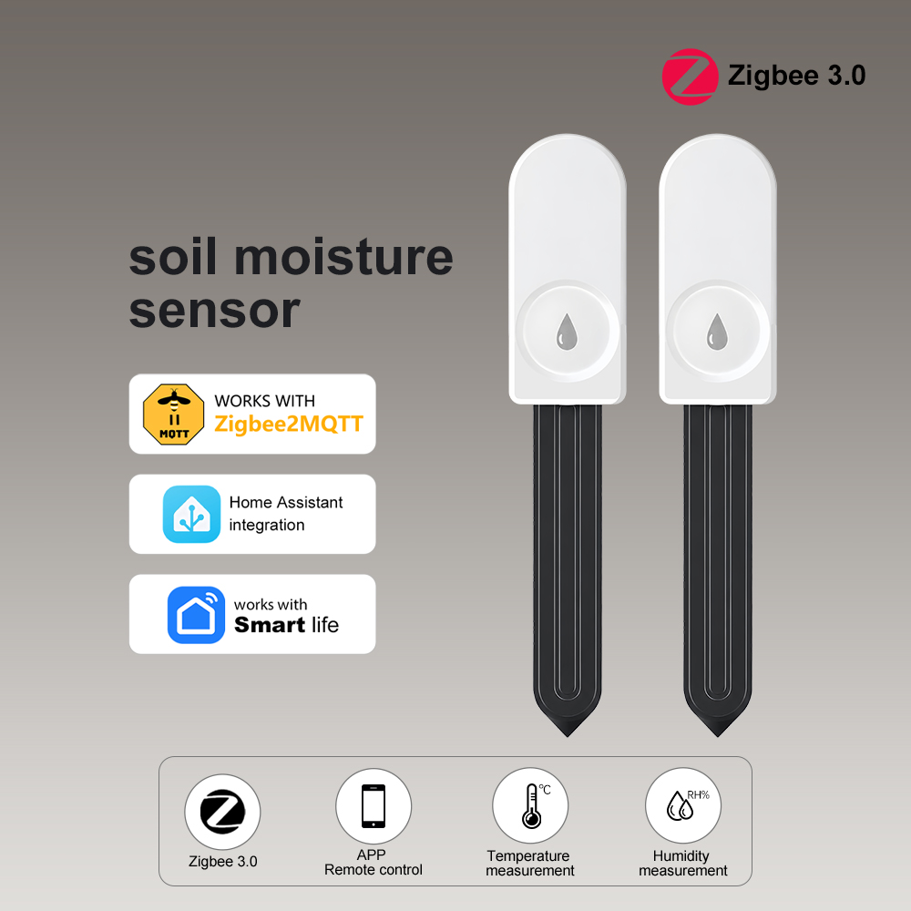 Plant Monitor - เครื่องวัดความชื้นในดิน ZigBee เครื่องวัดความชื้นสำหรับฟาร์ม สนามหญ้า พืช ดอกไม้