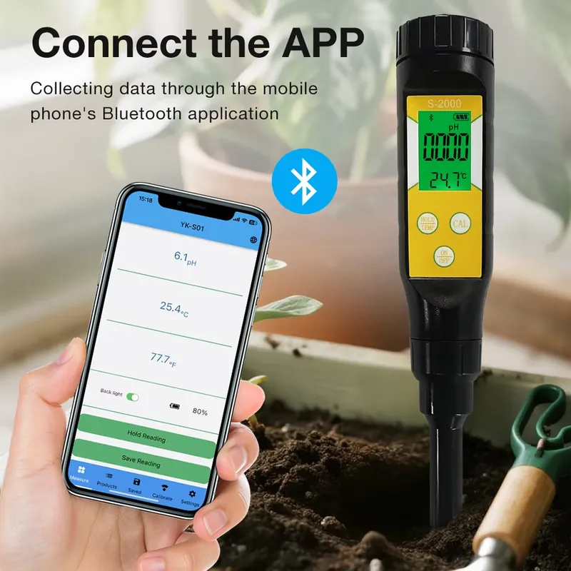 เครื่องวัดค่า pH ดินอัจฉริยะ W - Smart Pot บทวิจารณ์และราคา