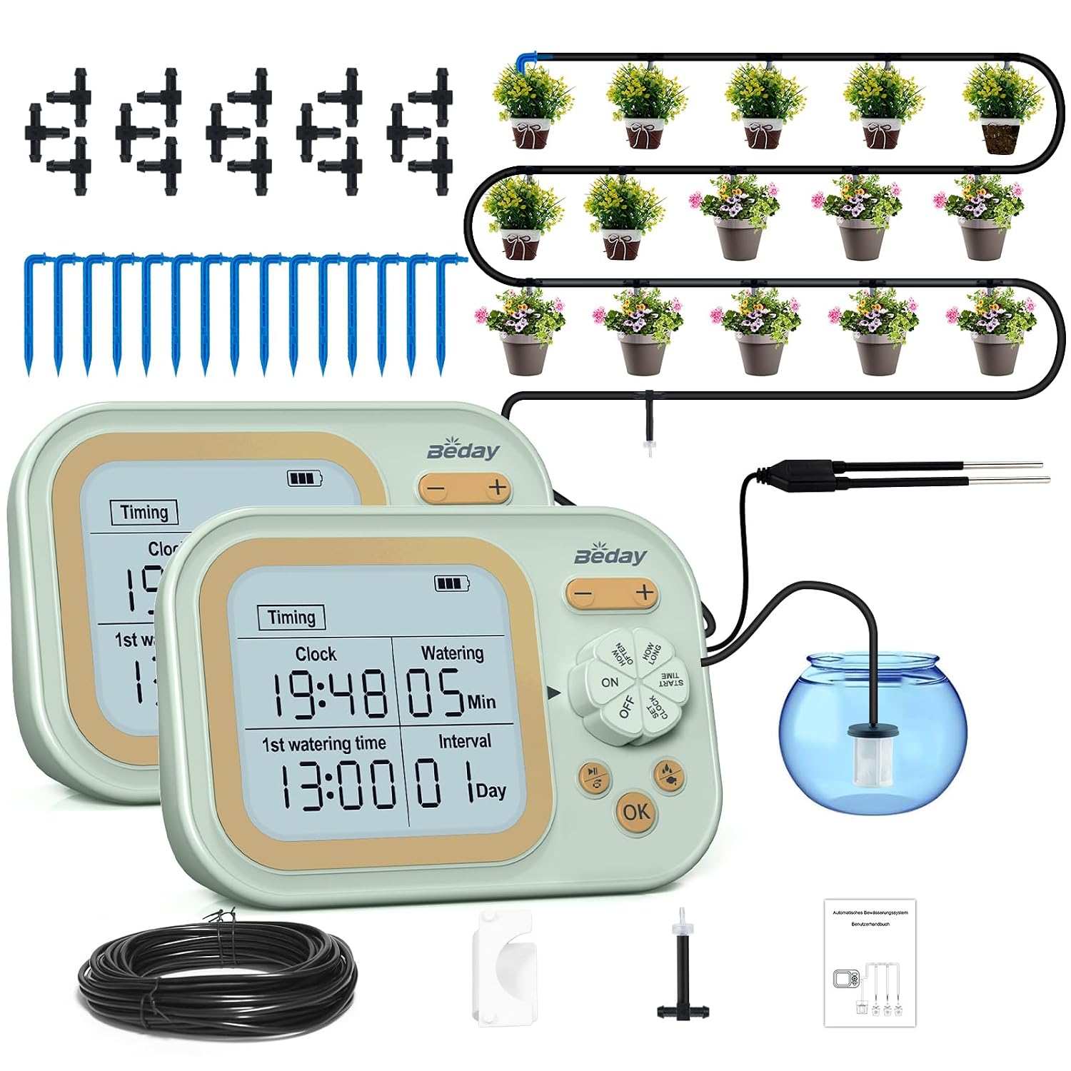 ระบบรดน้ำต้นไม้อัตโนมัติสำหรับ - Plant Sensor บทวิจารณ์และราคา