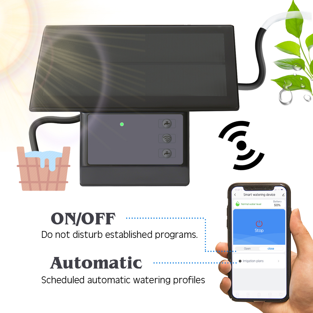 Tuya แผงโซลาร์เซลล์ WiFi-Compa - Smart Garden System บทวิจารณ์และราคา