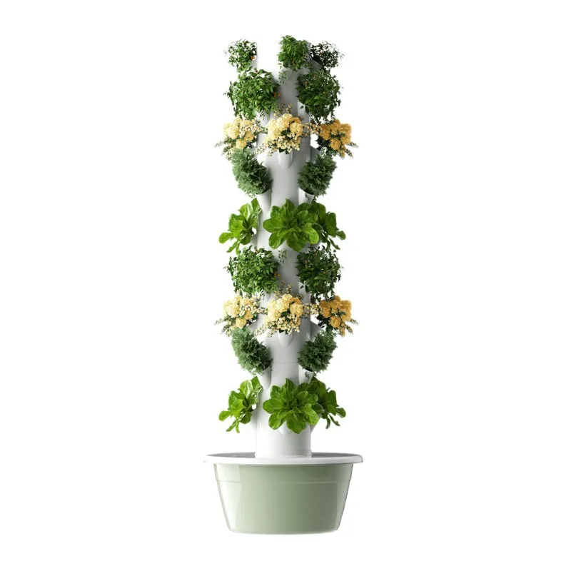 หอปลูกพืชแนวตั้งแบบไฮโดรโปนิกส - Hydroponic Tower บทวิจารณ์และราคา
