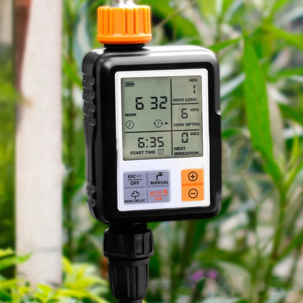 ตัวตั้งเวลาให้น้ำสวนอิเล็กทรอน - Smart Garden System บทวิจารณ์และราคา