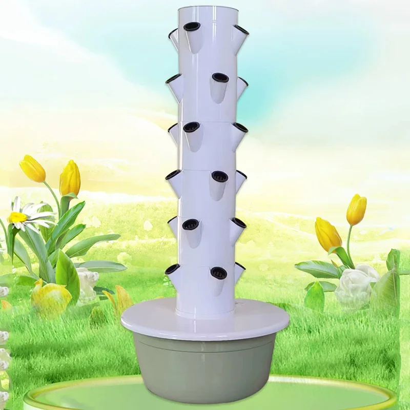 ชุดอุปกรณ์ปลูกพืชแบบไฮโดรโปนิก - Hydroponic Tower บทวิจารณ์และราคา