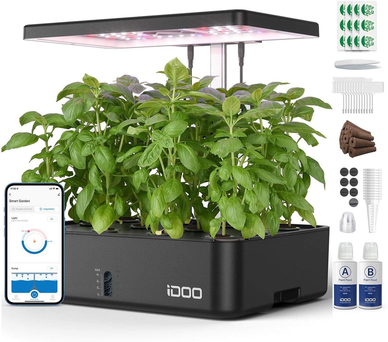 ระบบปลูกพืชไฮโดรโพนิกส์แบบ WiF - Hydroponic Grow Pod บทวิจารณ์และราคา