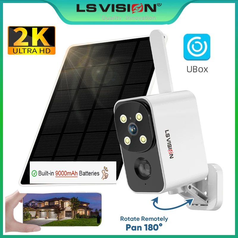 กล้อง LS VISION กล้องโซลาร์เซล - Garden Camera บทวิจารณ์และราคา