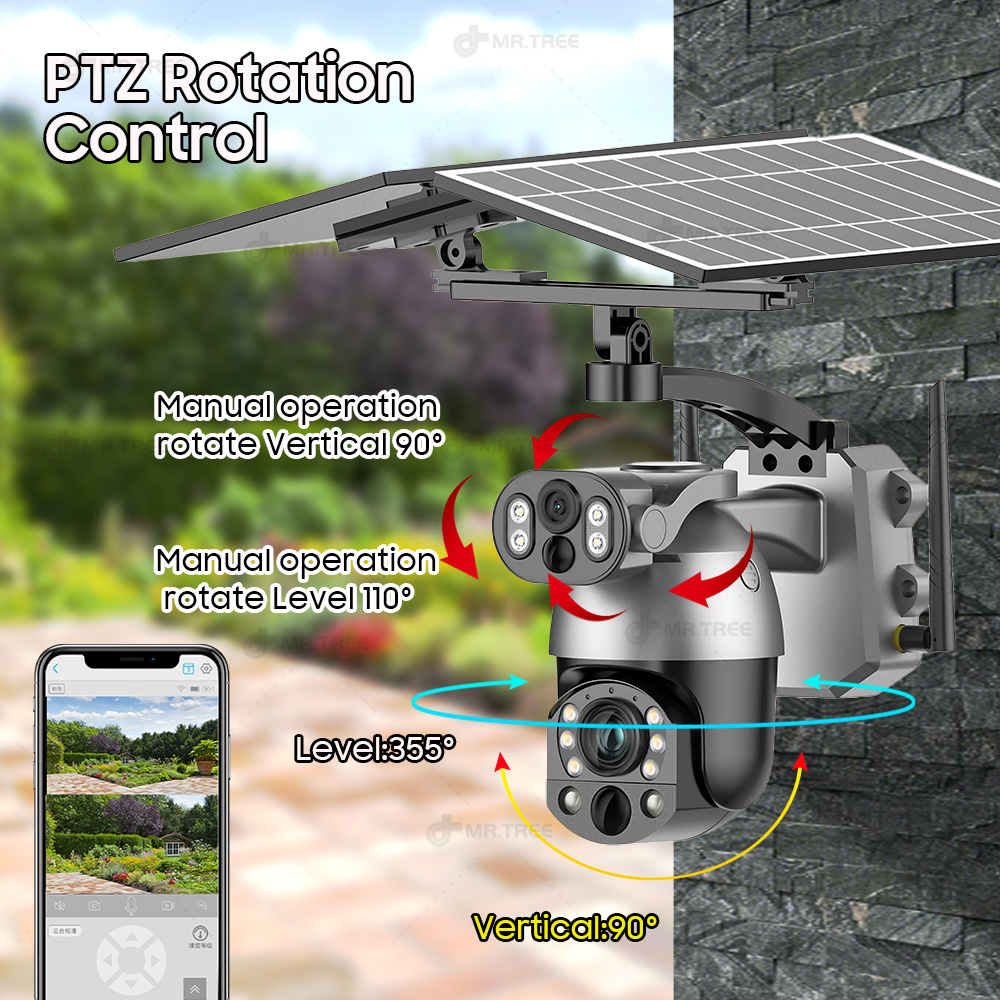 4K 50X Optical Zoom Dual เลนส์ - Garden Camera บทวิจารณ์และราคา