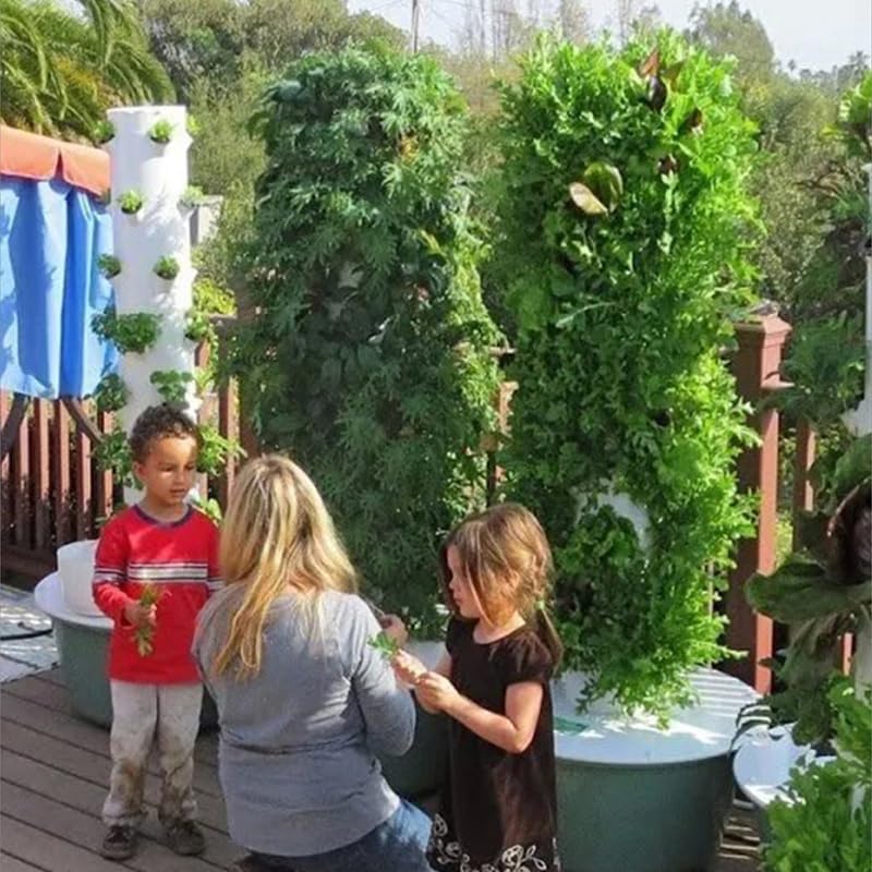 หอปลูกพืชไฮโดรโปนิกส์แนวตั้งแบ - Hydroponic Tower บทวิจารณ์และราคา