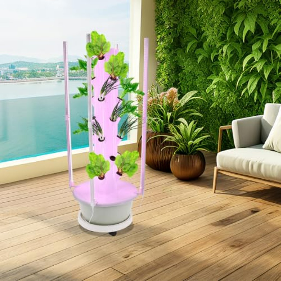 หอปลูกพืชแบบไฮโดรโปนิกส์สำหรับ - Hydroponic Tower บทวิจารณ์และราคา